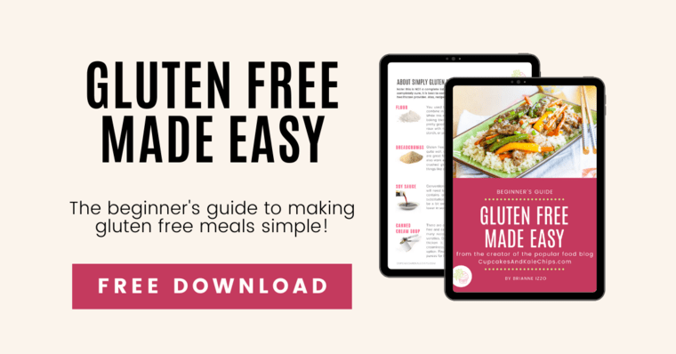 Gluten Free Made Easy course material shown on an ipad