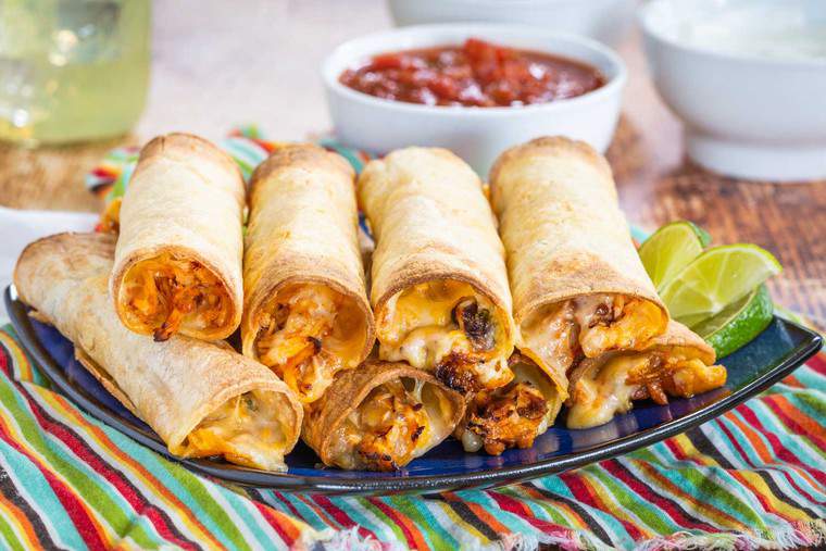 Air Fryer Chicken Taquitos Recipe