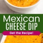 dipping a chip into a layered dip