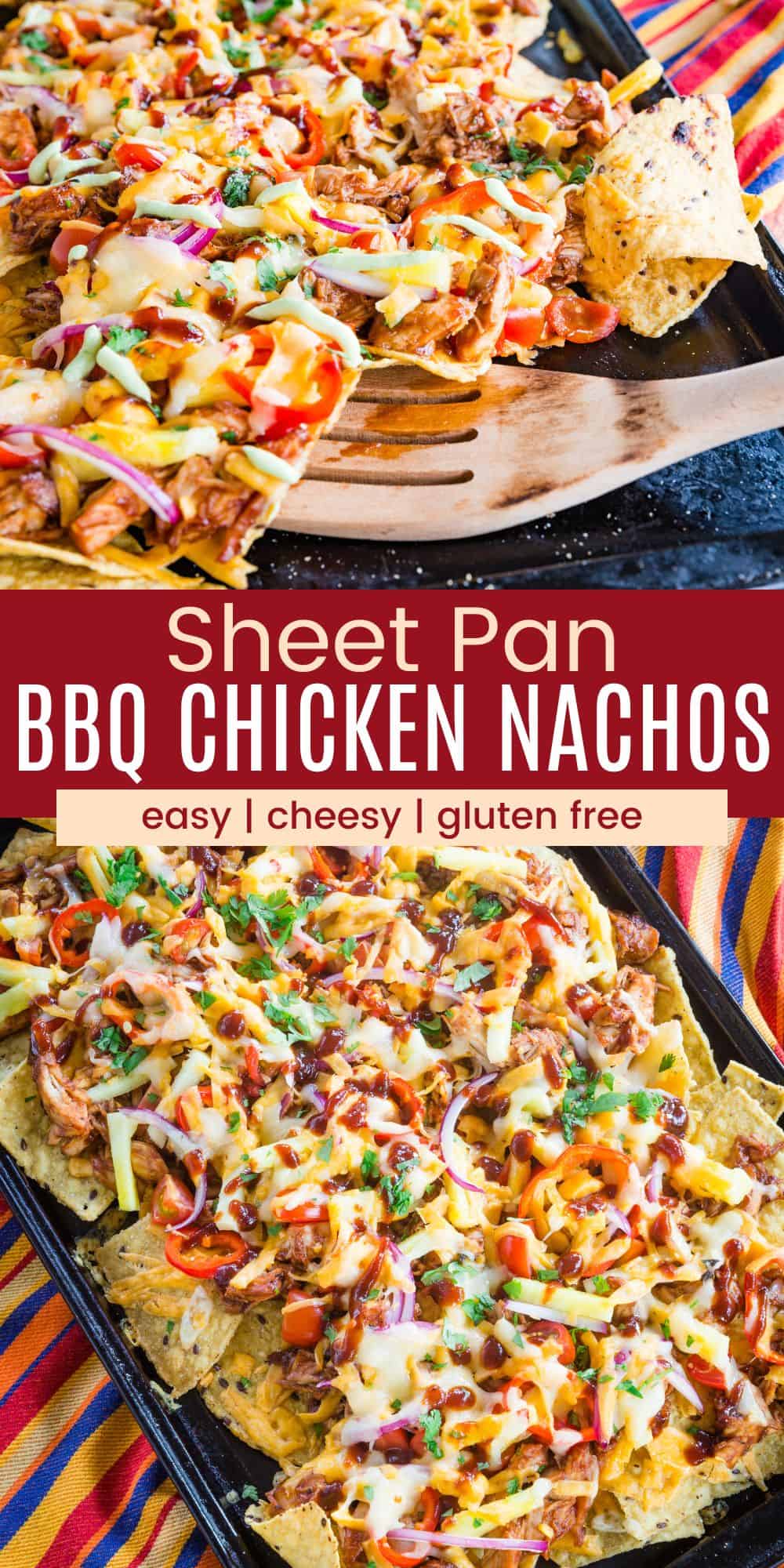 Sheet Pan BBQ Chicken Nachos | Cupcakes & Kale Chips