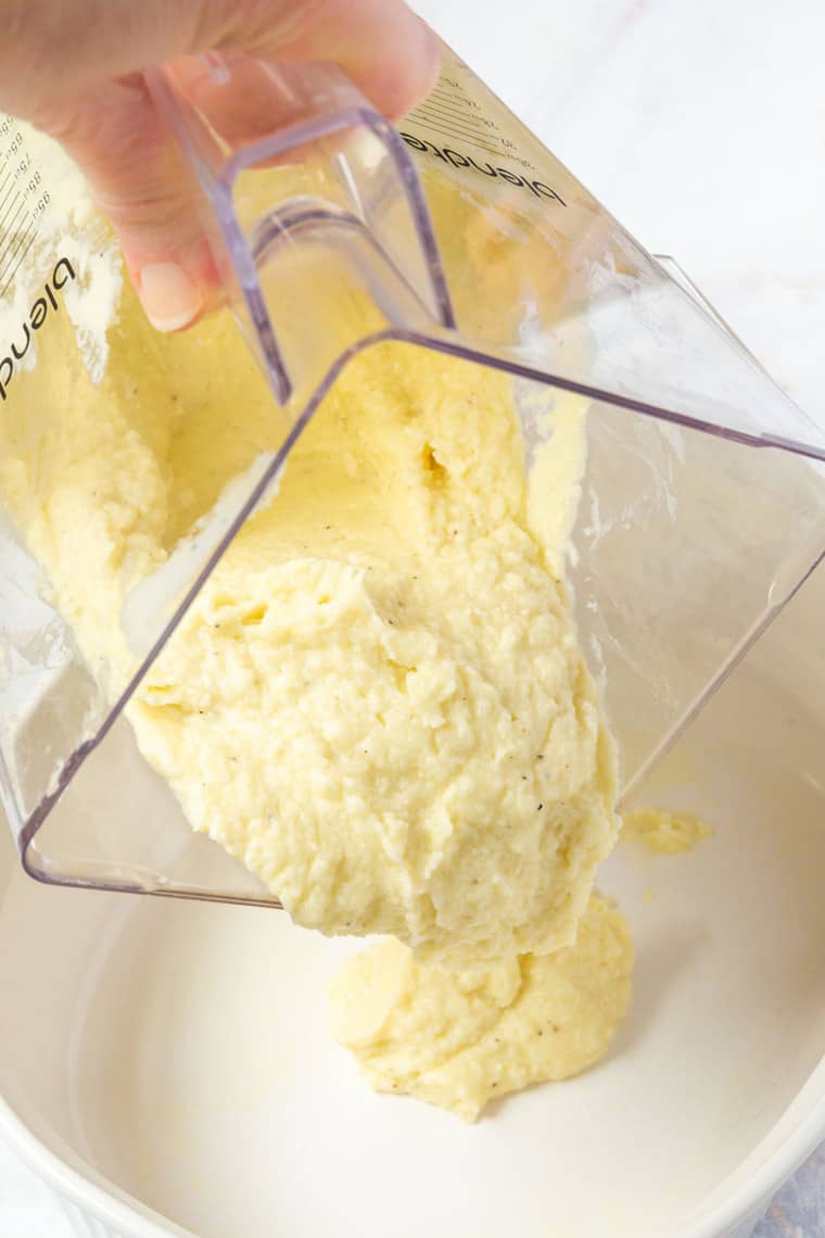 Horseradish Cheddar Cauliflower Casserole Cupcakes & Kale Chips