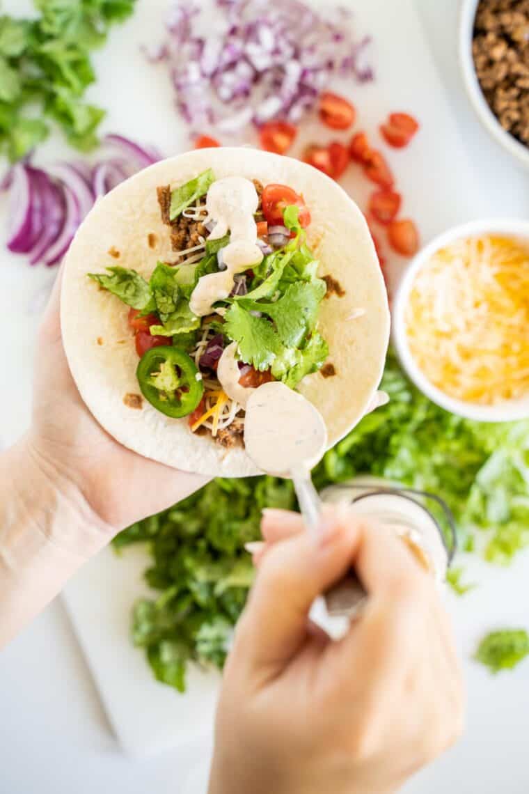 Instant Pot Taco Meat - Easy Ground Beef Taco Recipe | Cupcakes & Kale ...