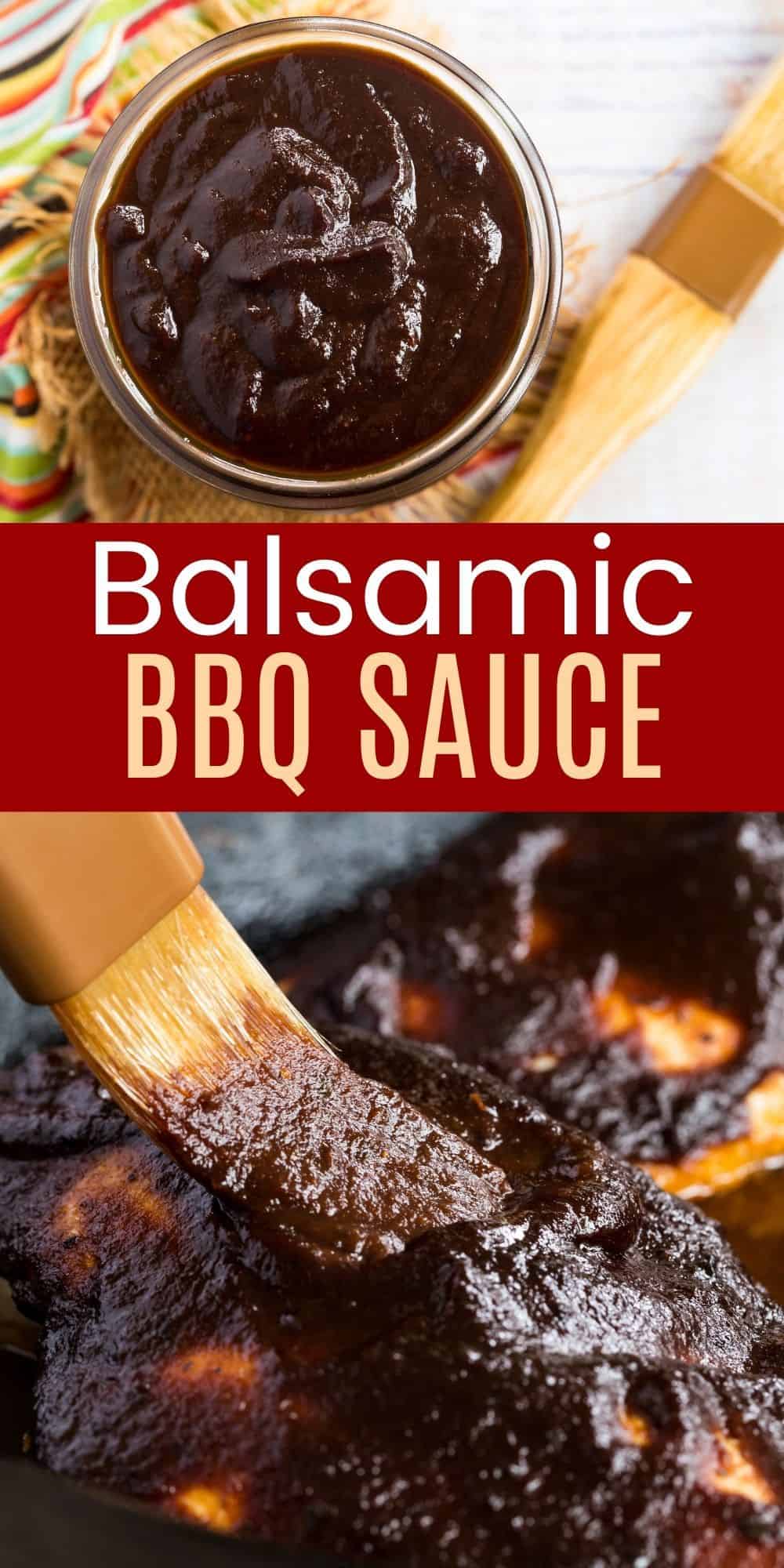 Easy Homemade Balsamic BBQ Sauce Recipe Cupcakes & Kale Chips