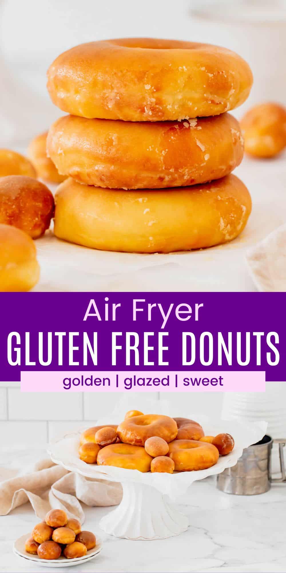 Gluten Free Donuts - Air Fryer Recipe! | Cupcakes & Kale Chips