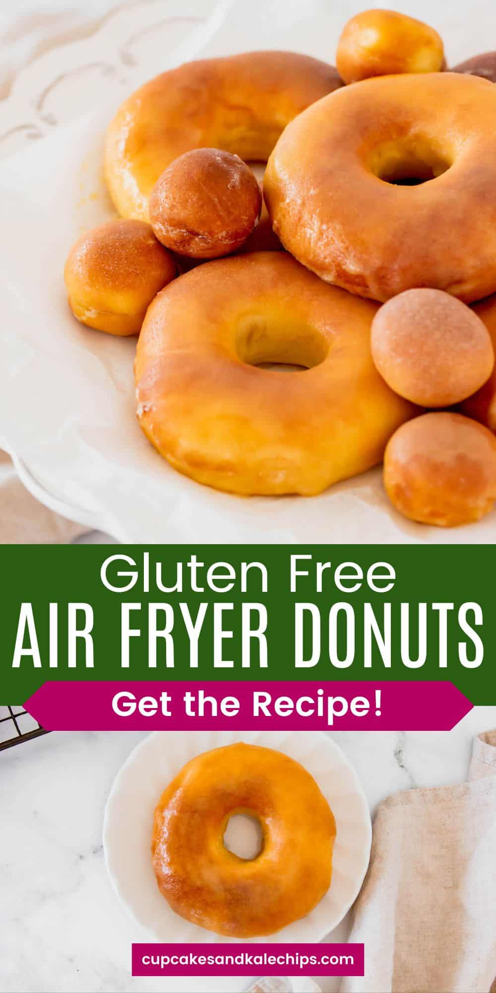 Gluten Free Donuts Air Fryer Recipe! Cupcakes & Kale Chips