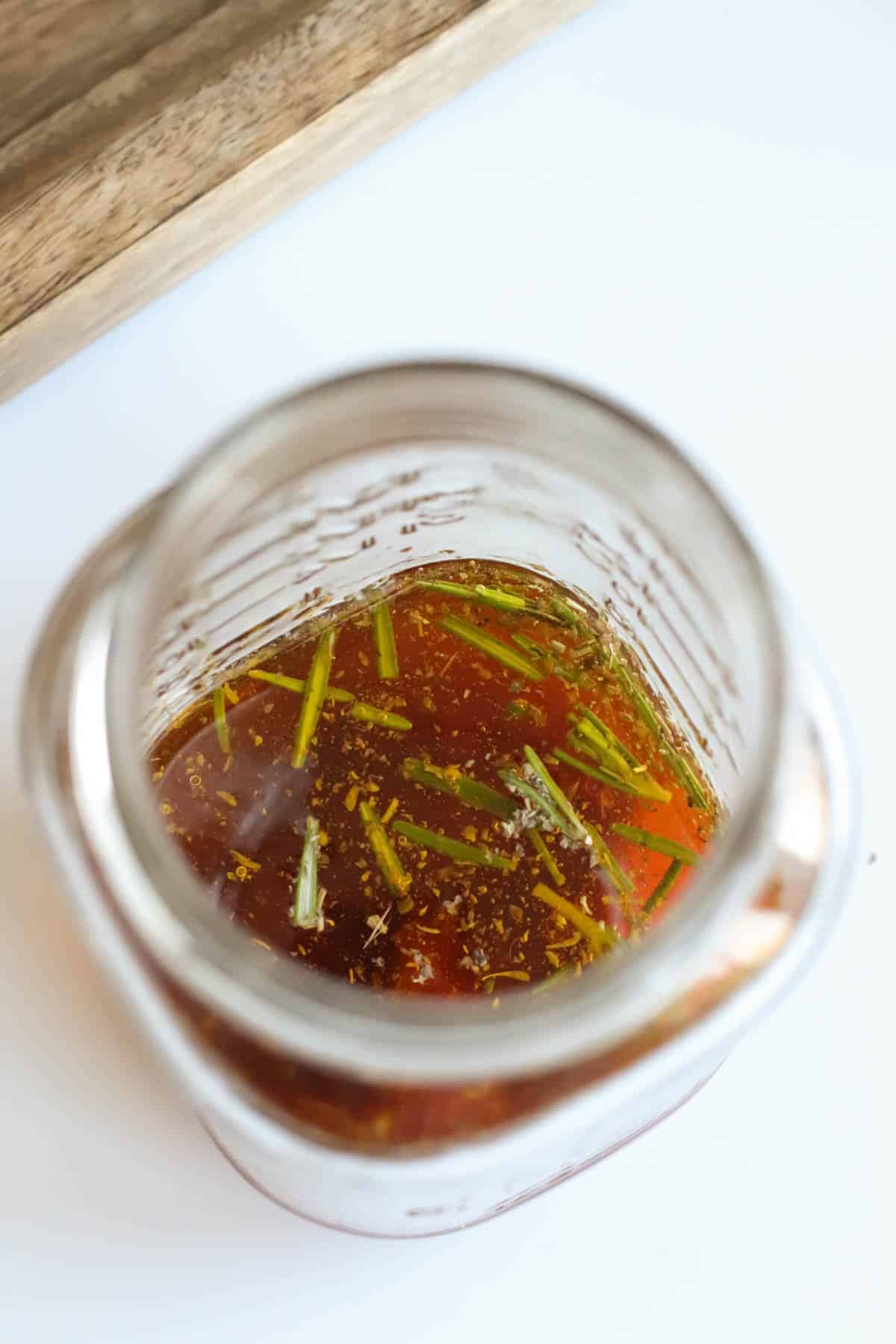 Homemade Red Wine Vinaigrette Recipe an easy salad dressing!