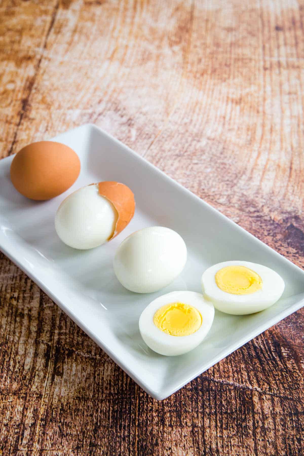 Hard Boiled Eggs in Microwave - Organically Addison