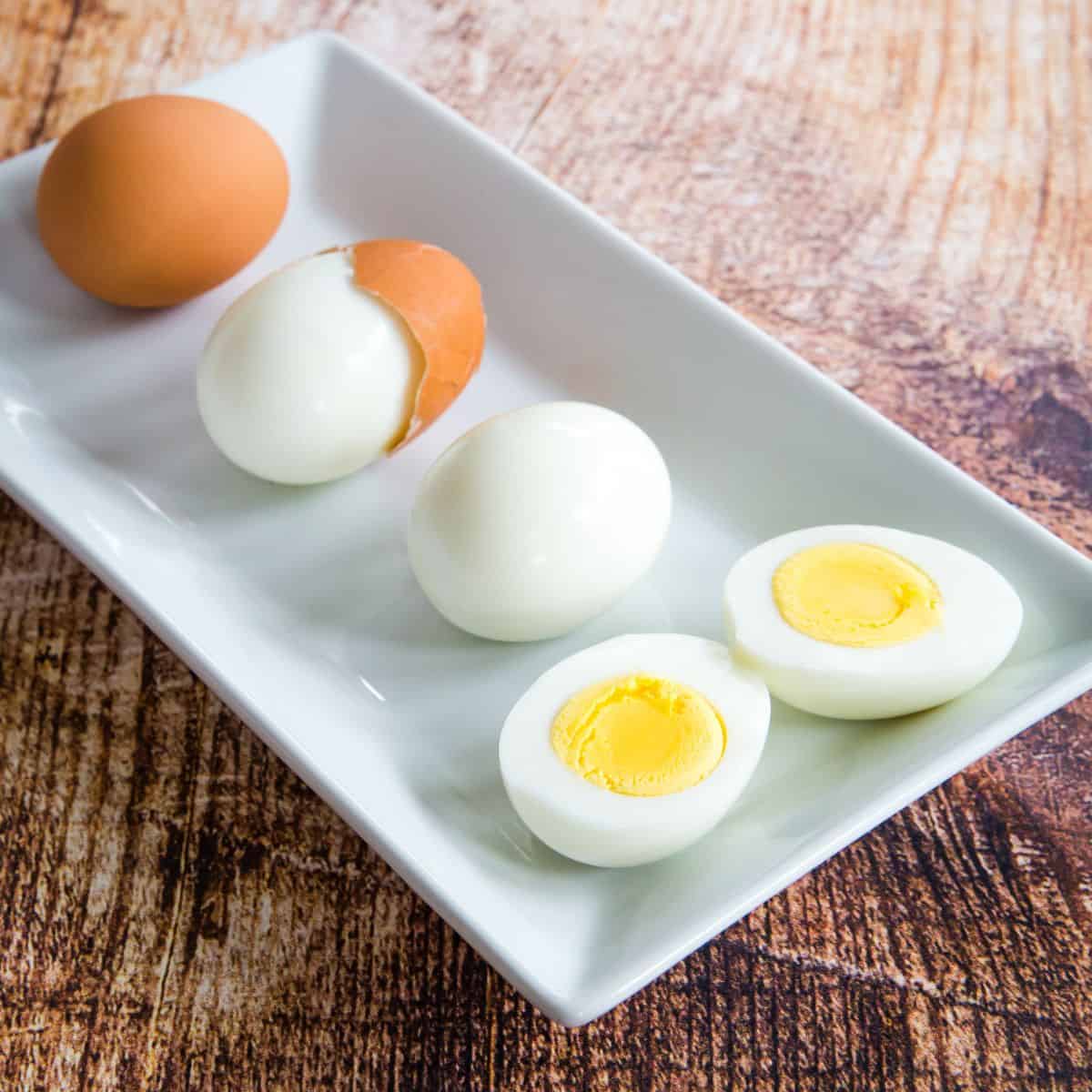 Diet info for Great Value, Hard Boiled Eggs, 6 Count - Spoonful