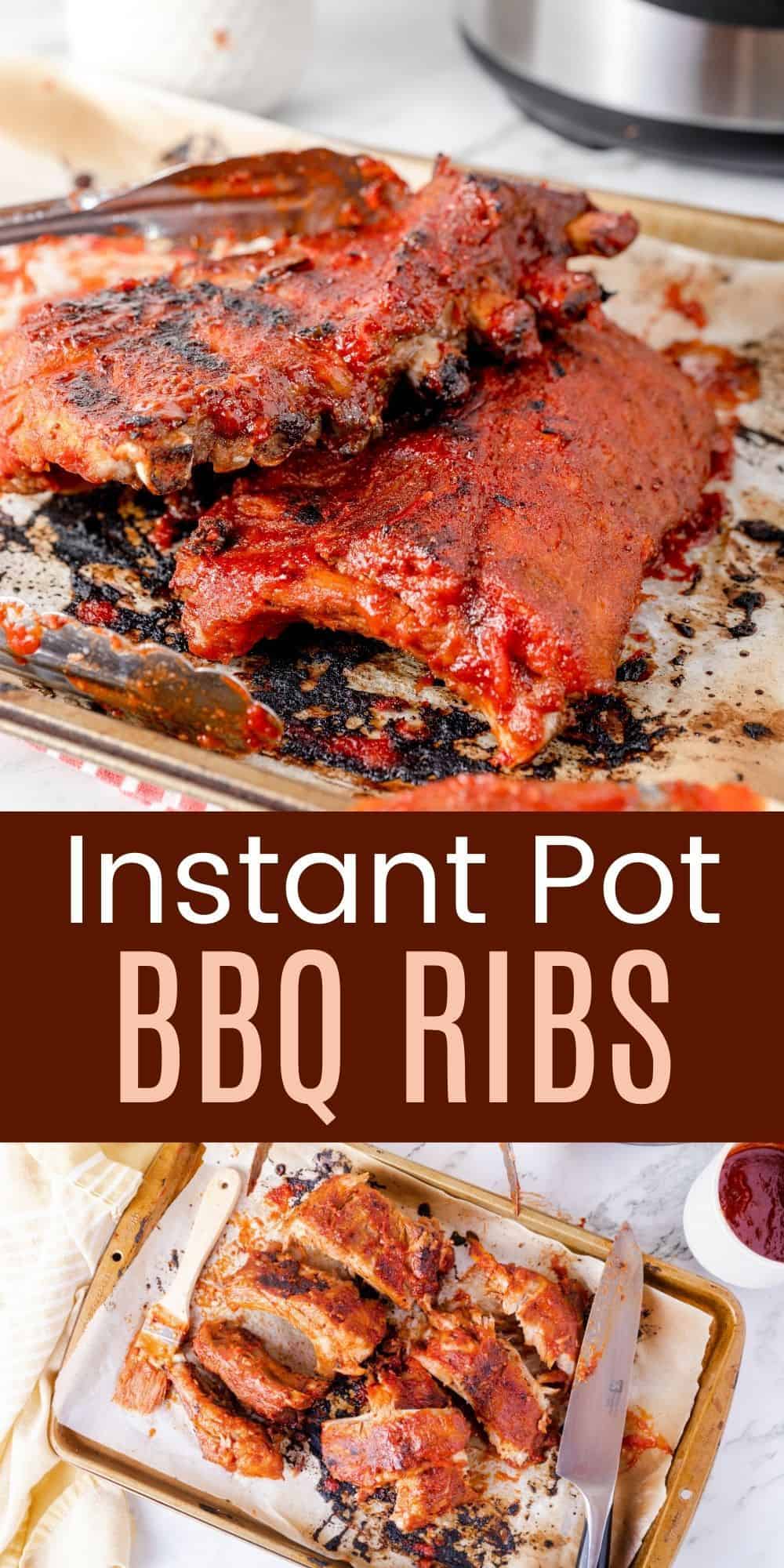 Easy Honey BBQ Instant Pot Ribs | Cupcakes & Kale Chips