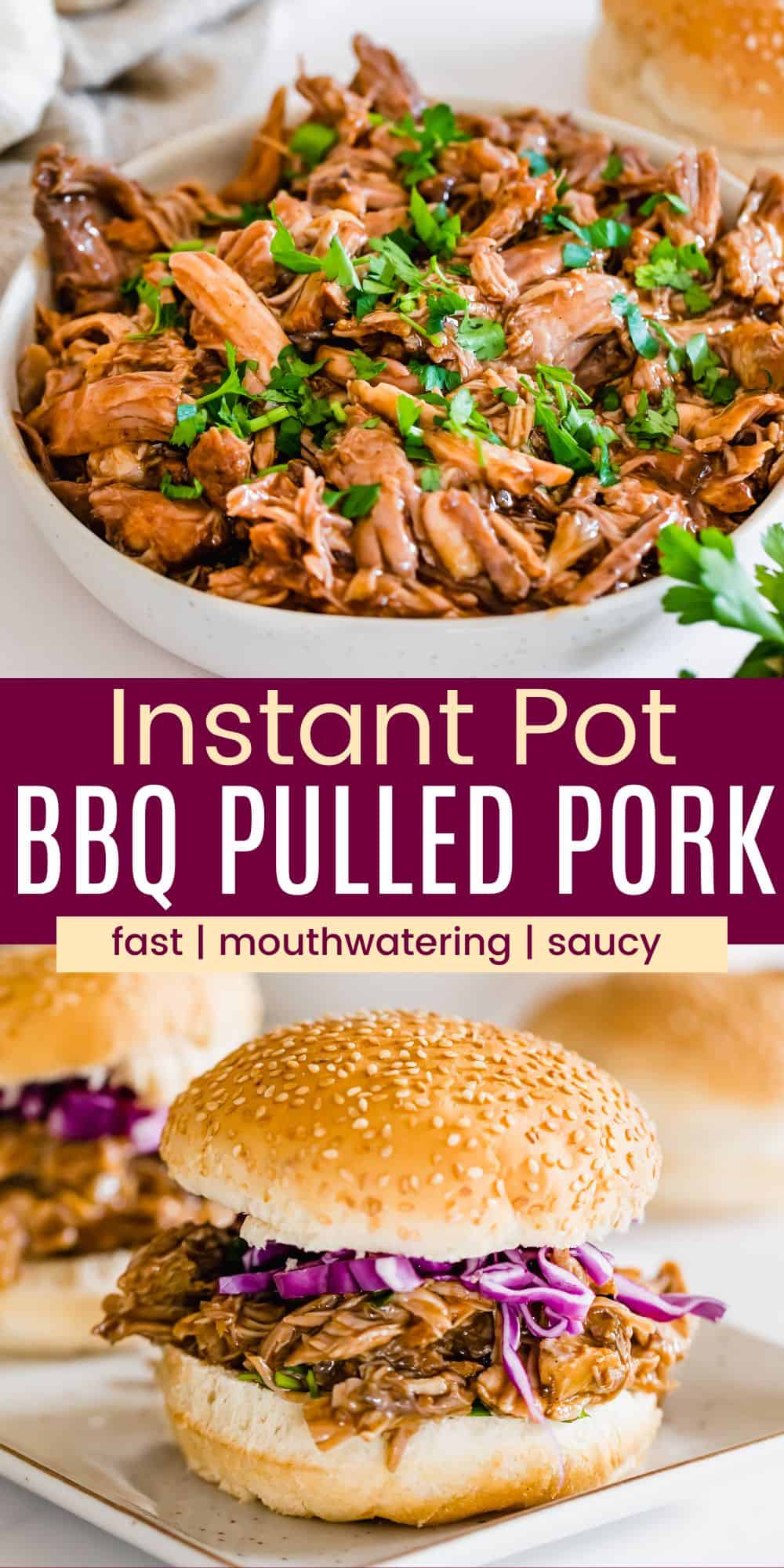 Instant Pot BBQ Pulled Pork | Cupcakes & Kale Chips