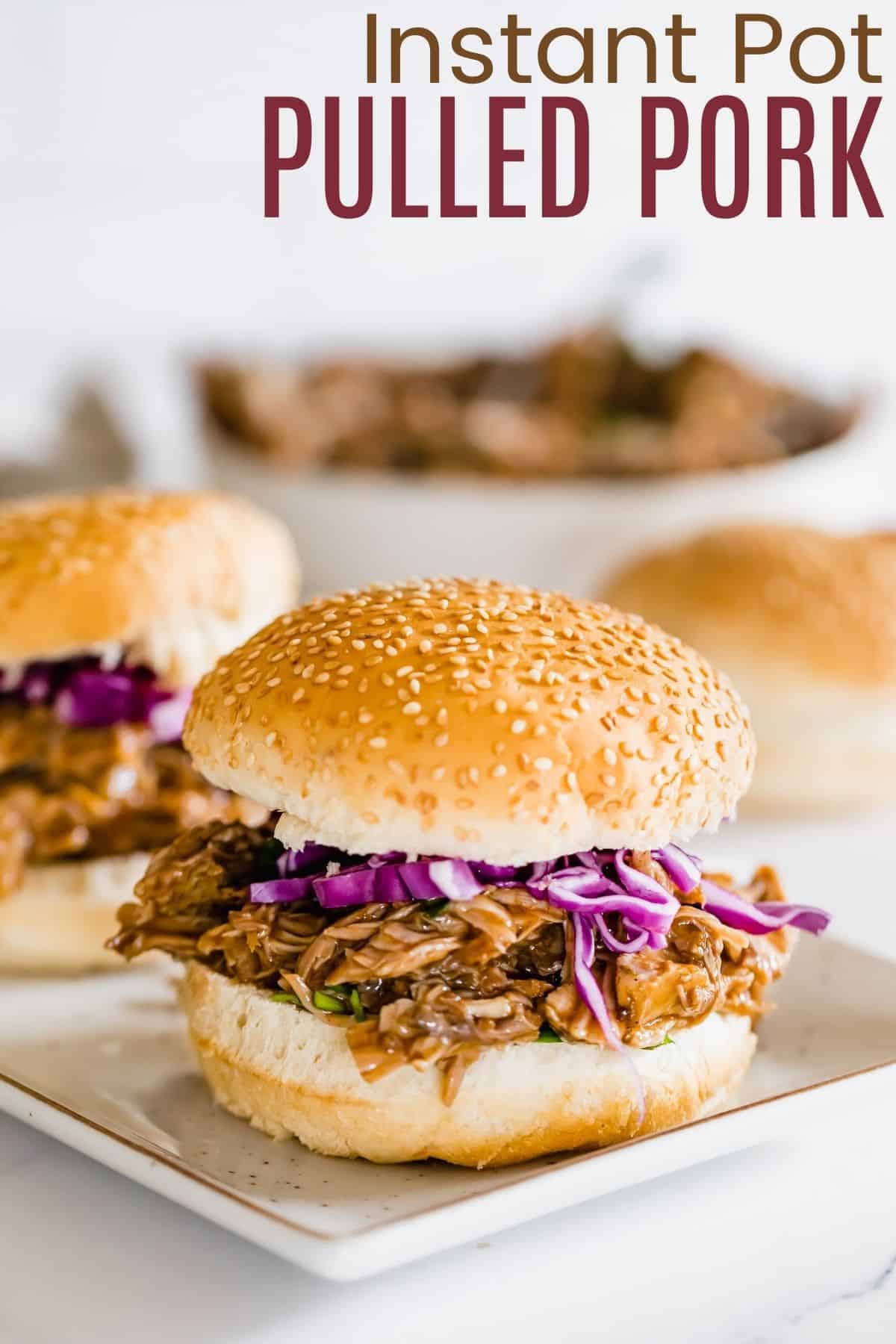 Instant Pot BBQ Pulled Pork | Cupcakes & Kale Chips