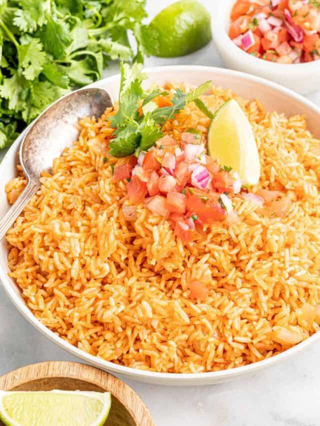 Instant Pot Mexican Rice Cupcakes & Kale Chips