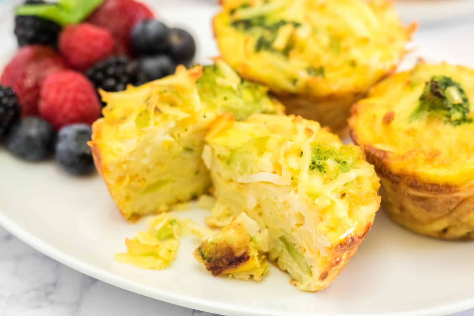 Broccoli-Cheese Corndog Muffins - Emi Ponce de Souza, Recipe