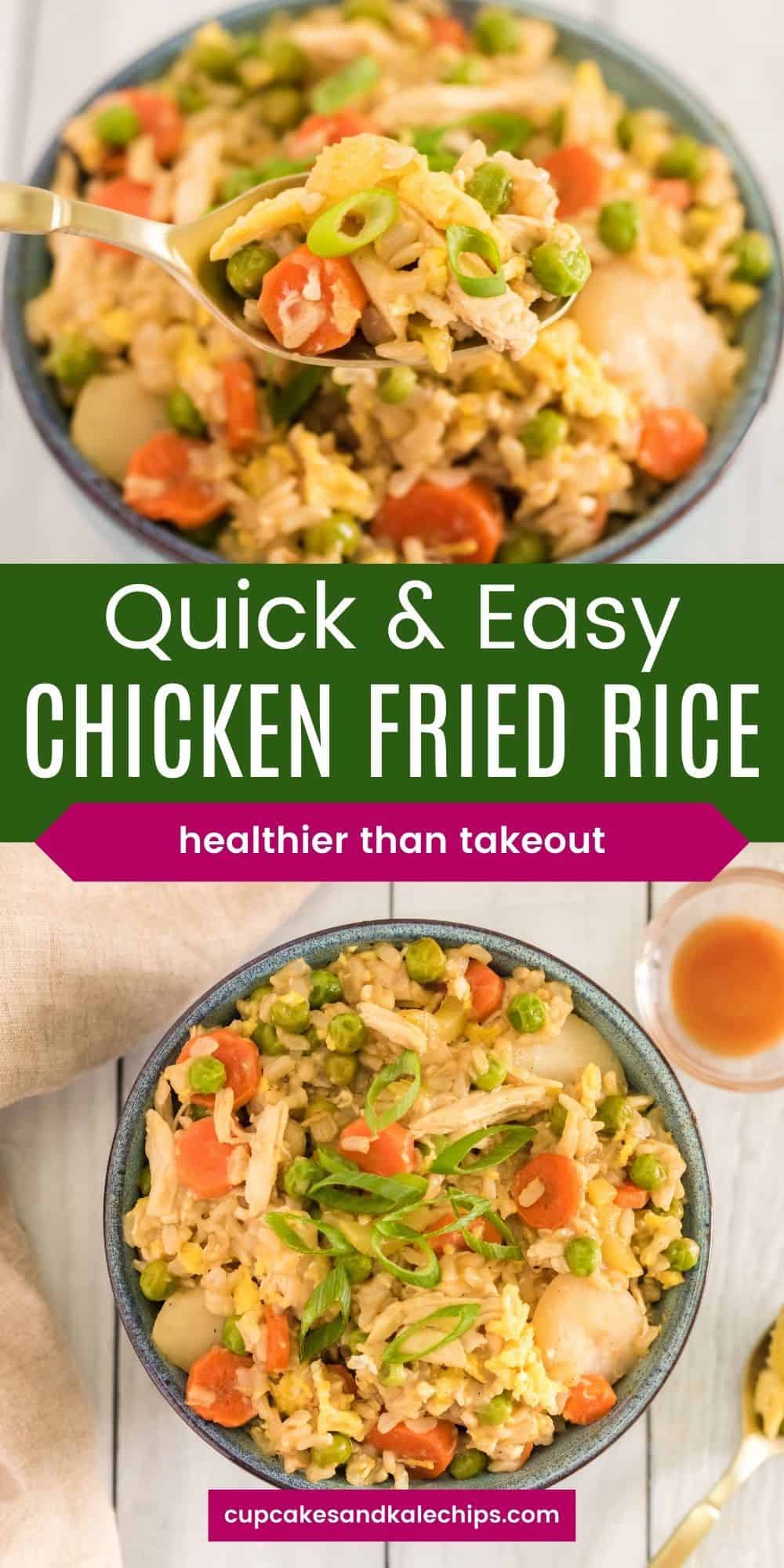 Chicken Fried Rice | Cupcakes & Kale Chips