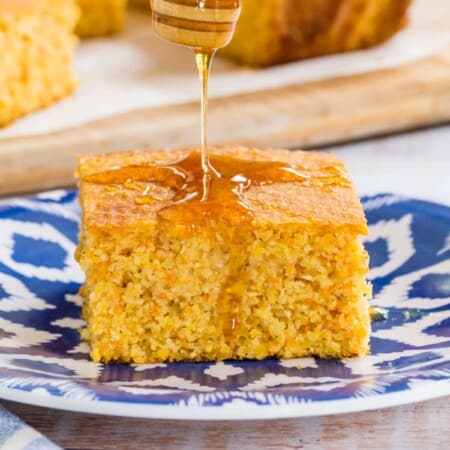 Gluten Free Cornbread Recipe with Honey - Flippin' Delicious