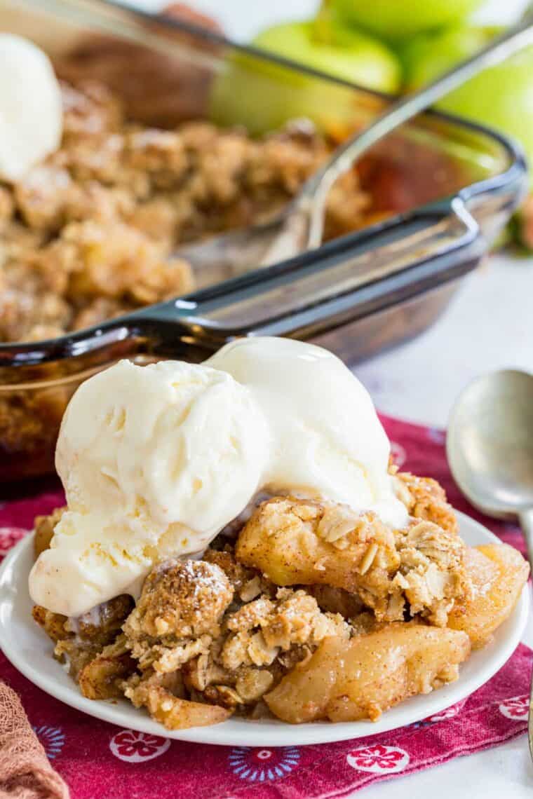 Gluten Free Apple Crisp | Cupcakes & Kale Chips