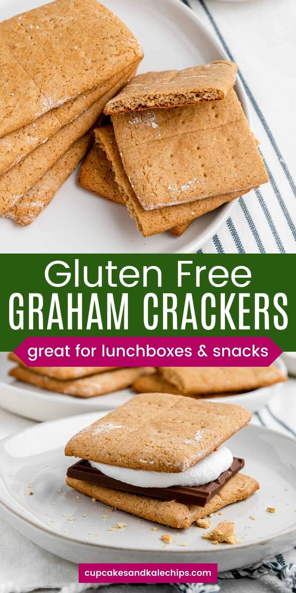 GlutenFree Graham Crackers Cupcakes and Kale Chips