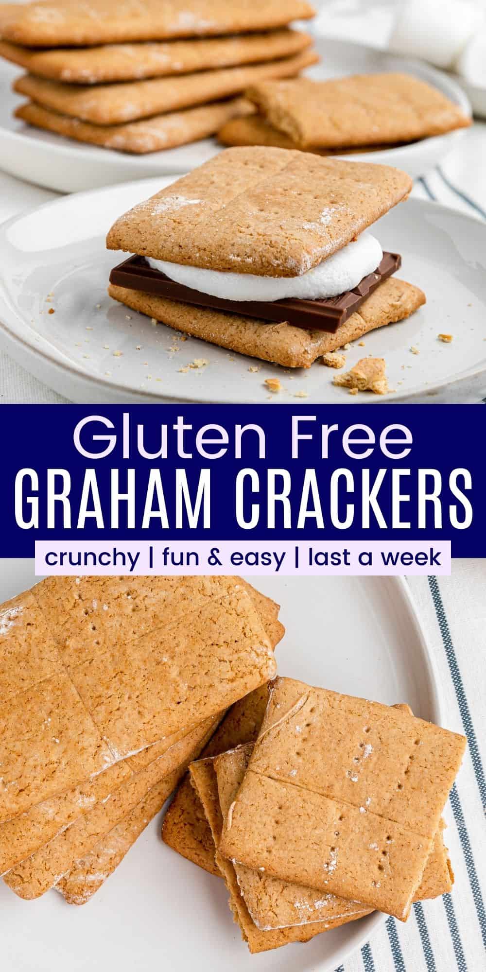 Gluten Free Graham Crackers Cupcakes And Kale Chips   Gluten Free Graham Crackers Pin Template Long 