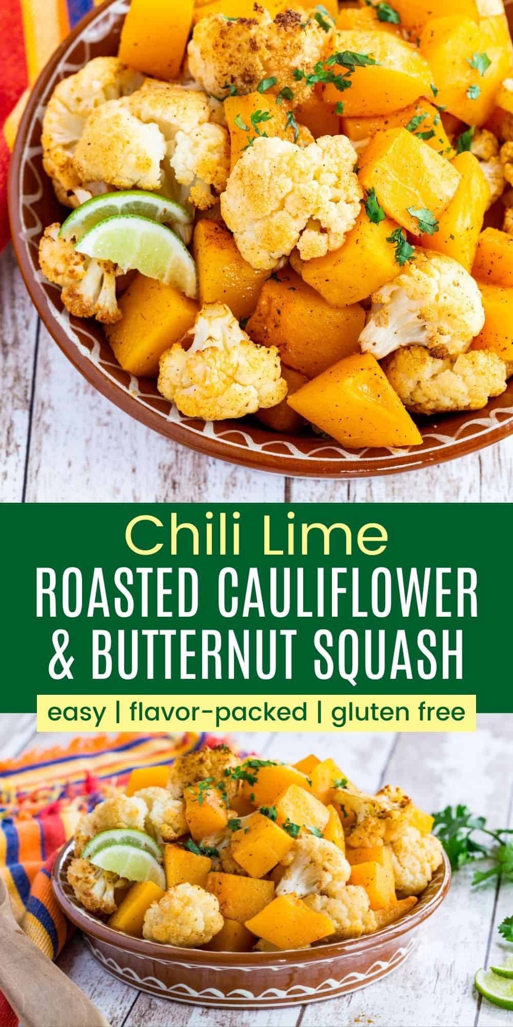 Spicy Roasted Cauliflower and Butternut Squash Cupcakes & Kale Chips