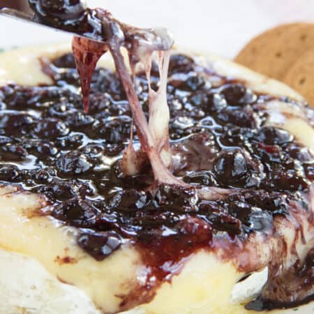 Baked Brie Topped with Caramelized Onions - Sense & Edibility