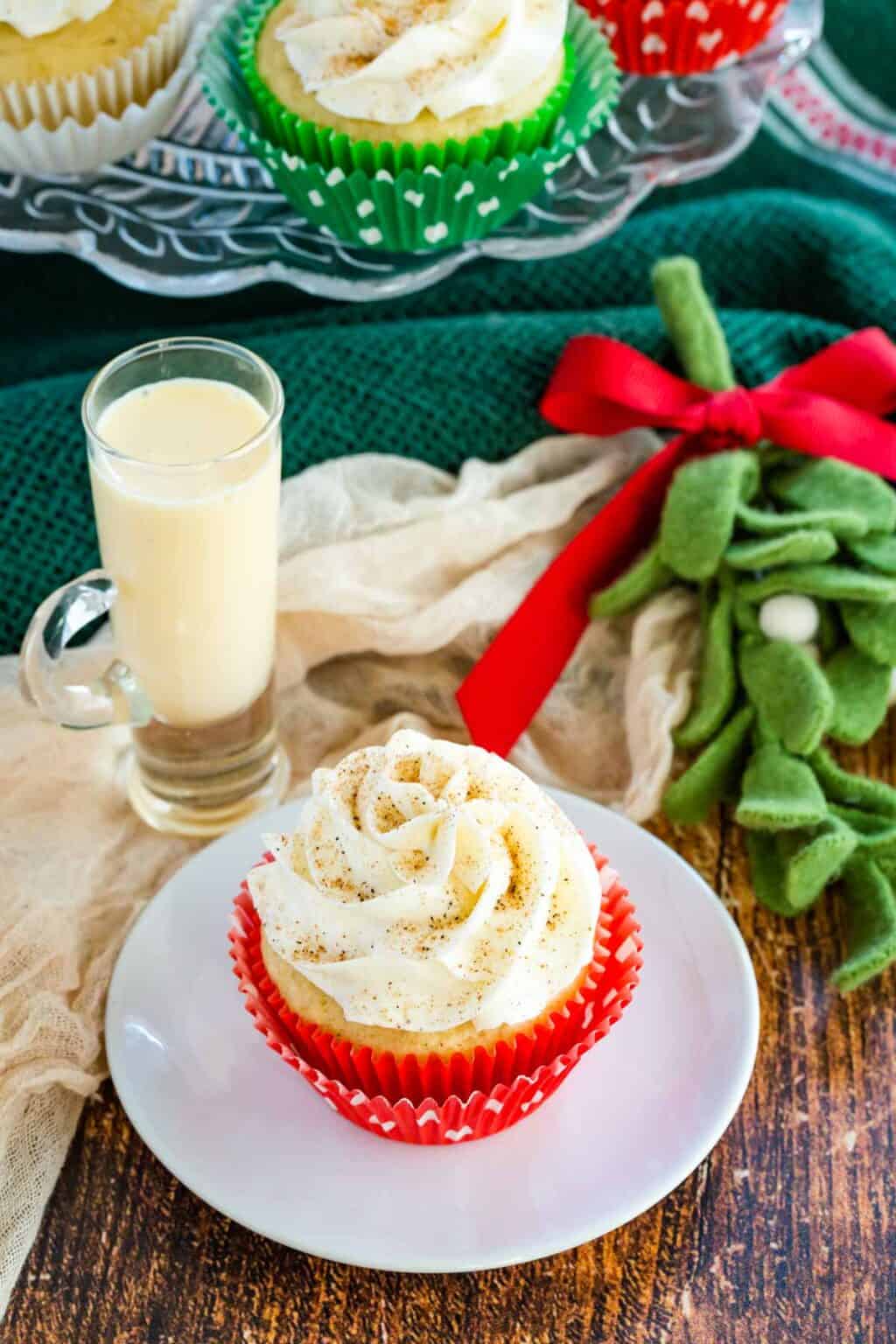 Gluten Free Eggnog Cupcakes Cupcakes & Kale Chips