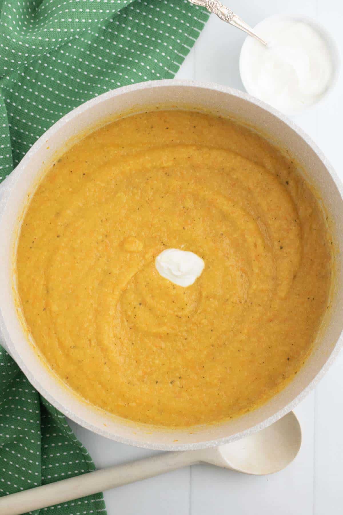 Creamy Flu Buster Vegetable Soup Cupcakes and Kale Chips