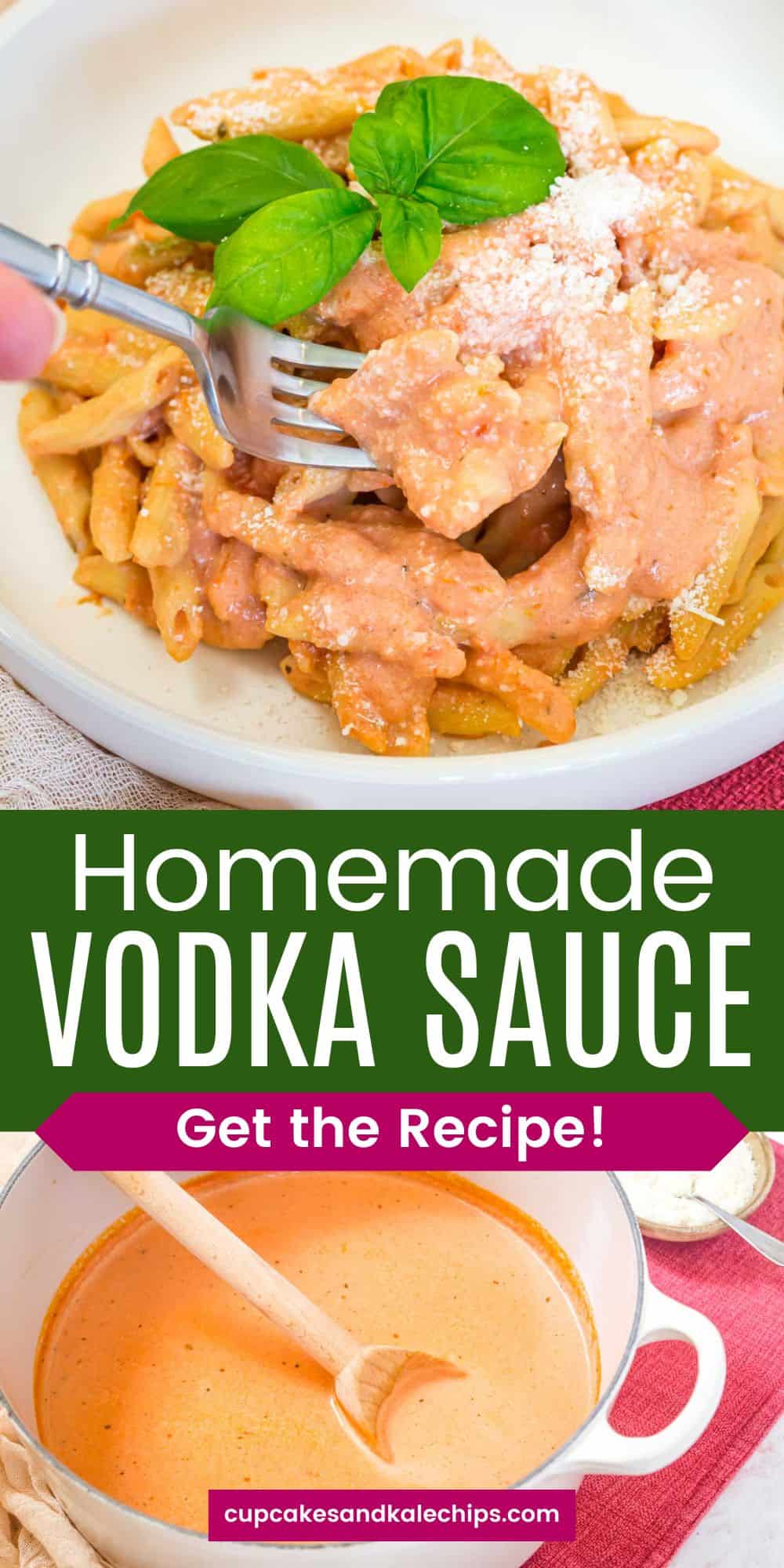 The Best Vodka Sauce Recipe Cupcakes & Kale Chips