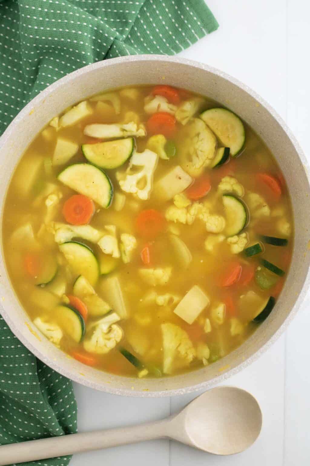 Creamy Flu Buster Vegetable Soup Cupcakes and Kale Chips