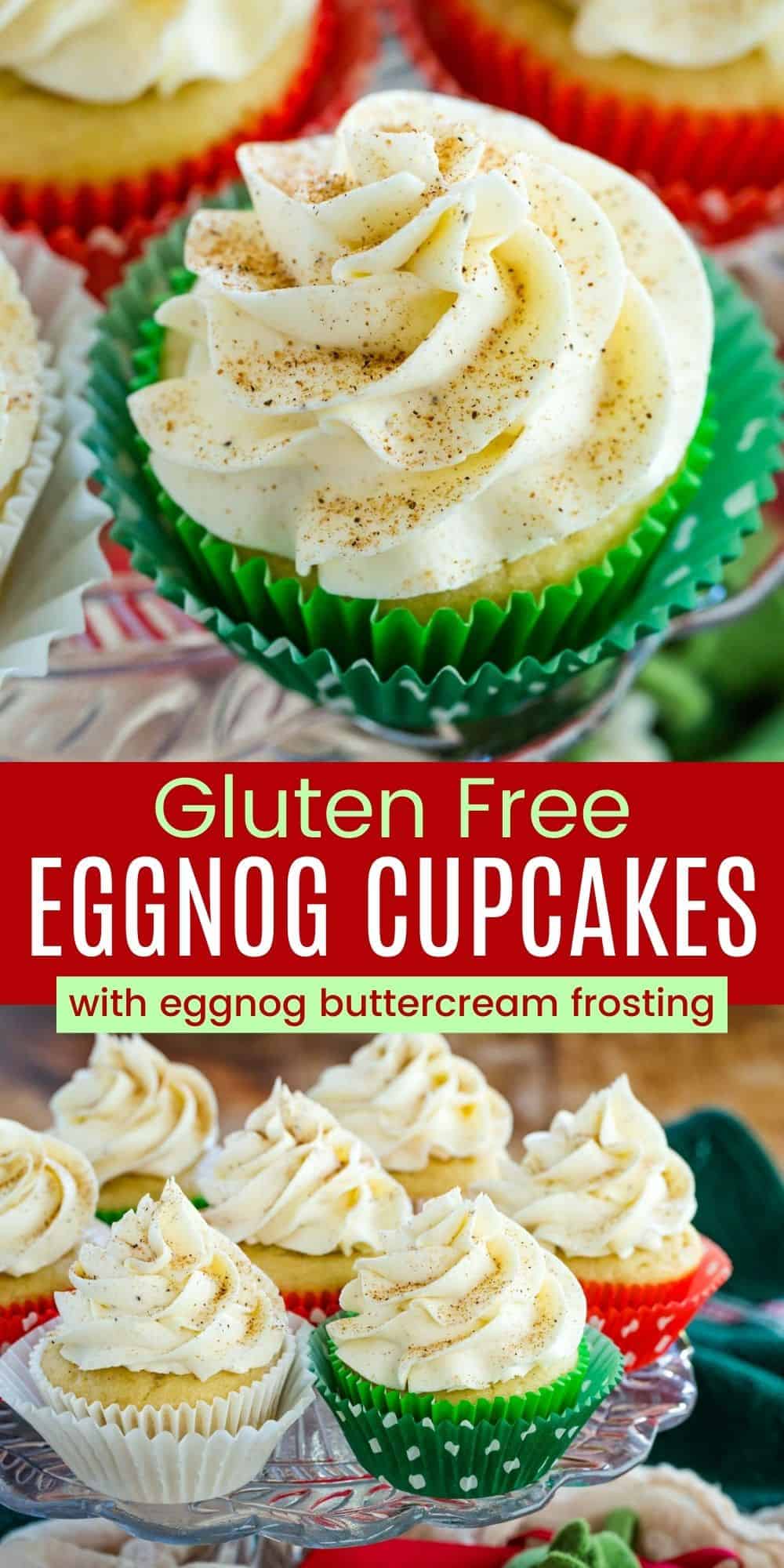 Gluten Free Eggnog Cupcakes Cupcakes & Kale Chips