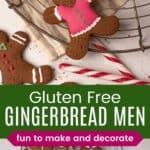 gingerbread men and women on a cooling rack