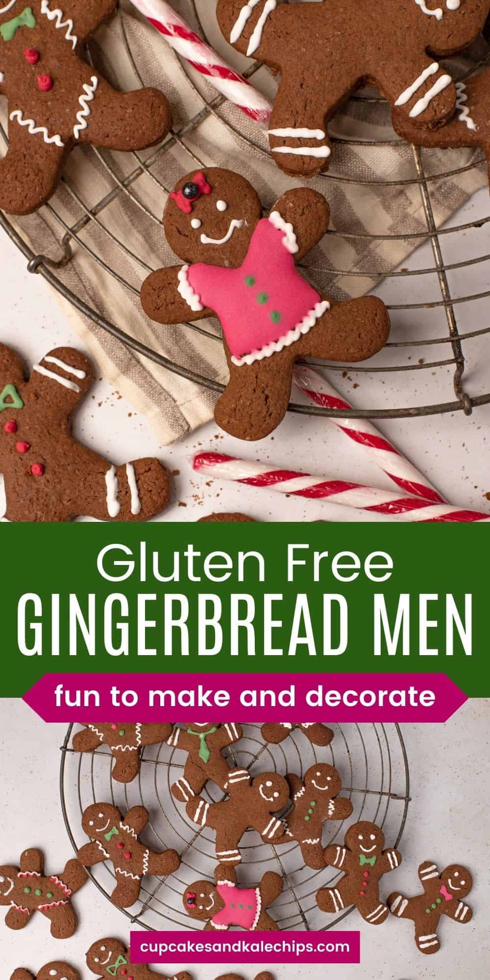 Gluten Free Gingerbread Men Cookies | Cupcakes & Kale Chips