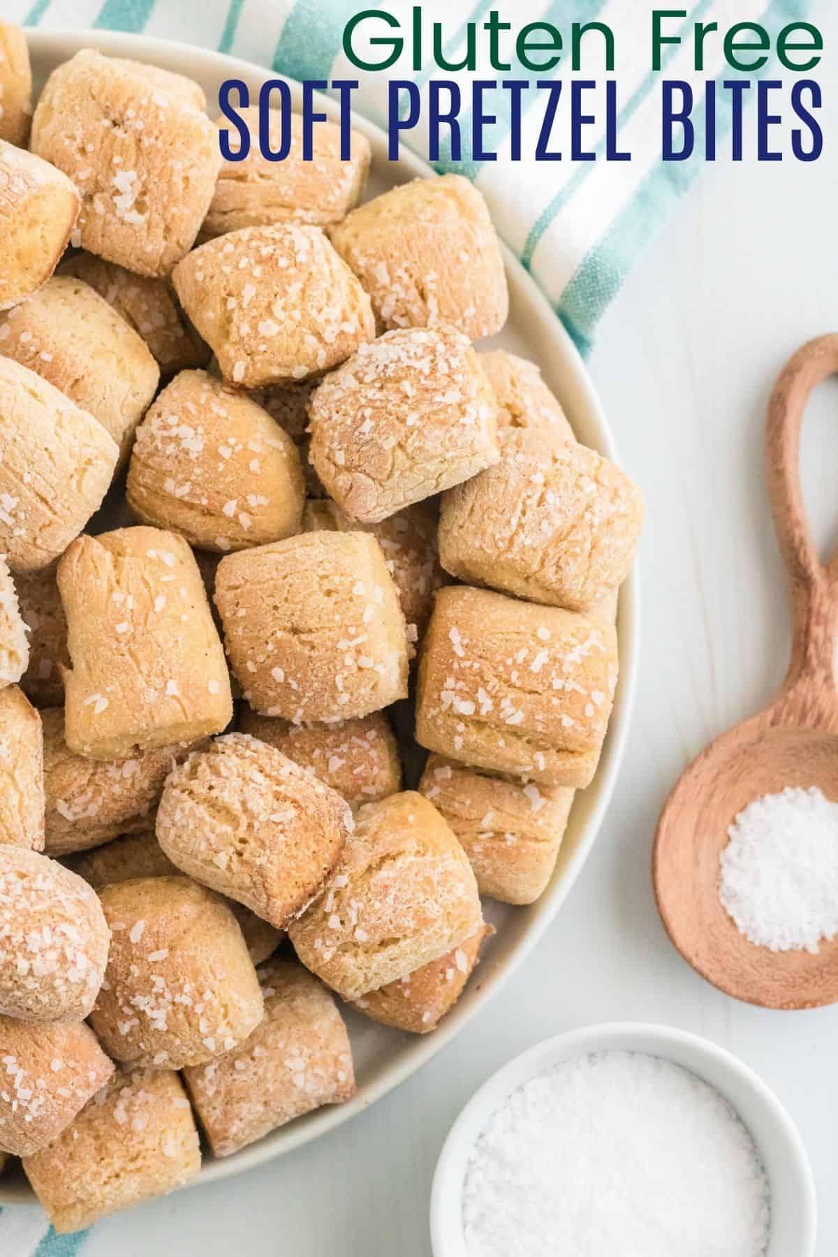 Easy Gluten Free Pretzel Bites Cupcakes & Kale Chips