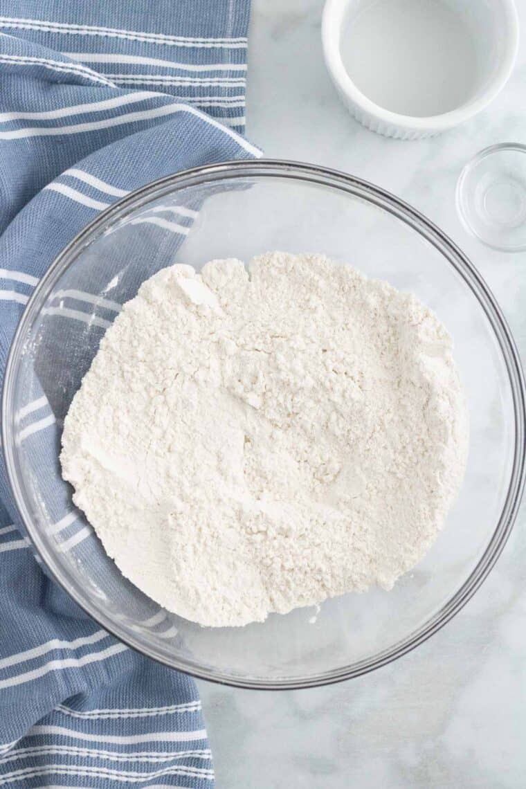 A bowl of gluten free flour.