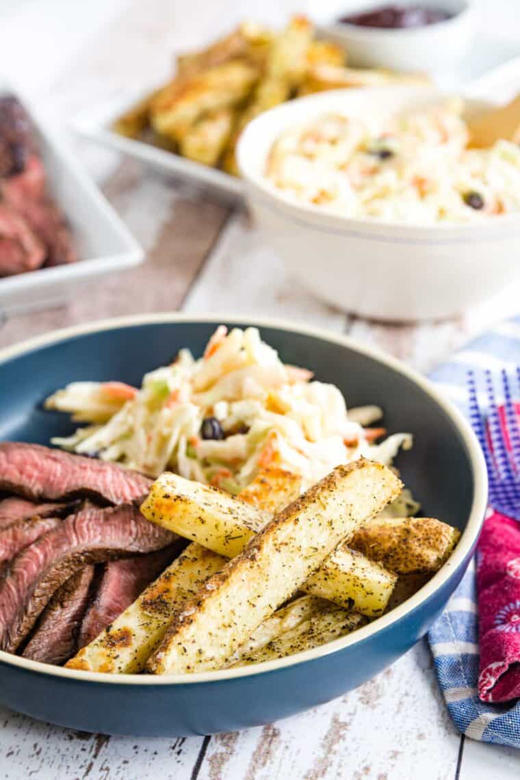Easy Italian Seasoned Oven French Fries Cupcakes & Kale Chips