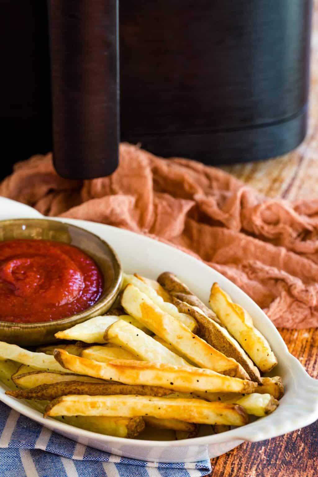 homemade-air-fryer-french-fries-cupcakes-kale-chips