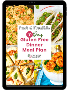 cover of a 7-day meal plan ebook
