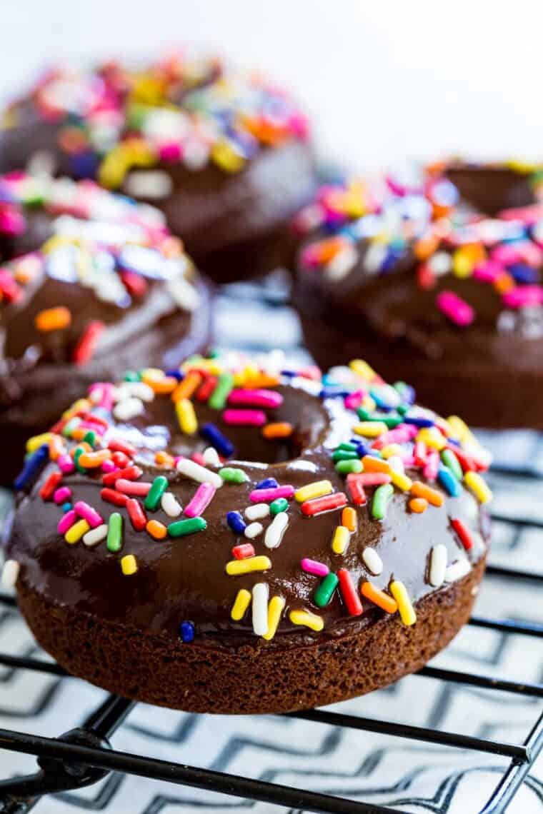 Gluten Free Chocolate Donuts Recipe | Cupcakes & Kale Chips