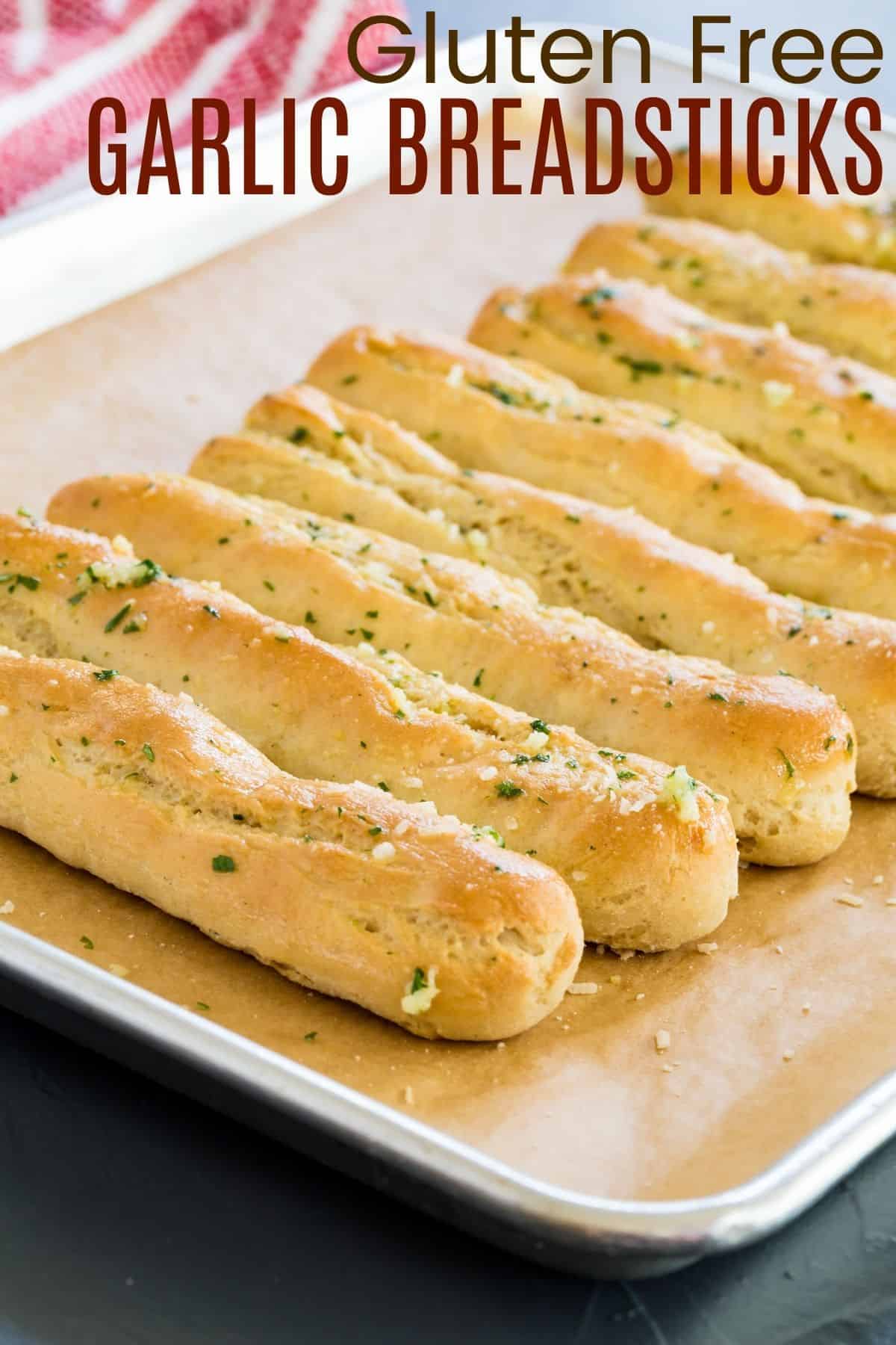 Gluten Free Garlic Breadsticks like Olive Garden! Cupcakes & Kale Chips
