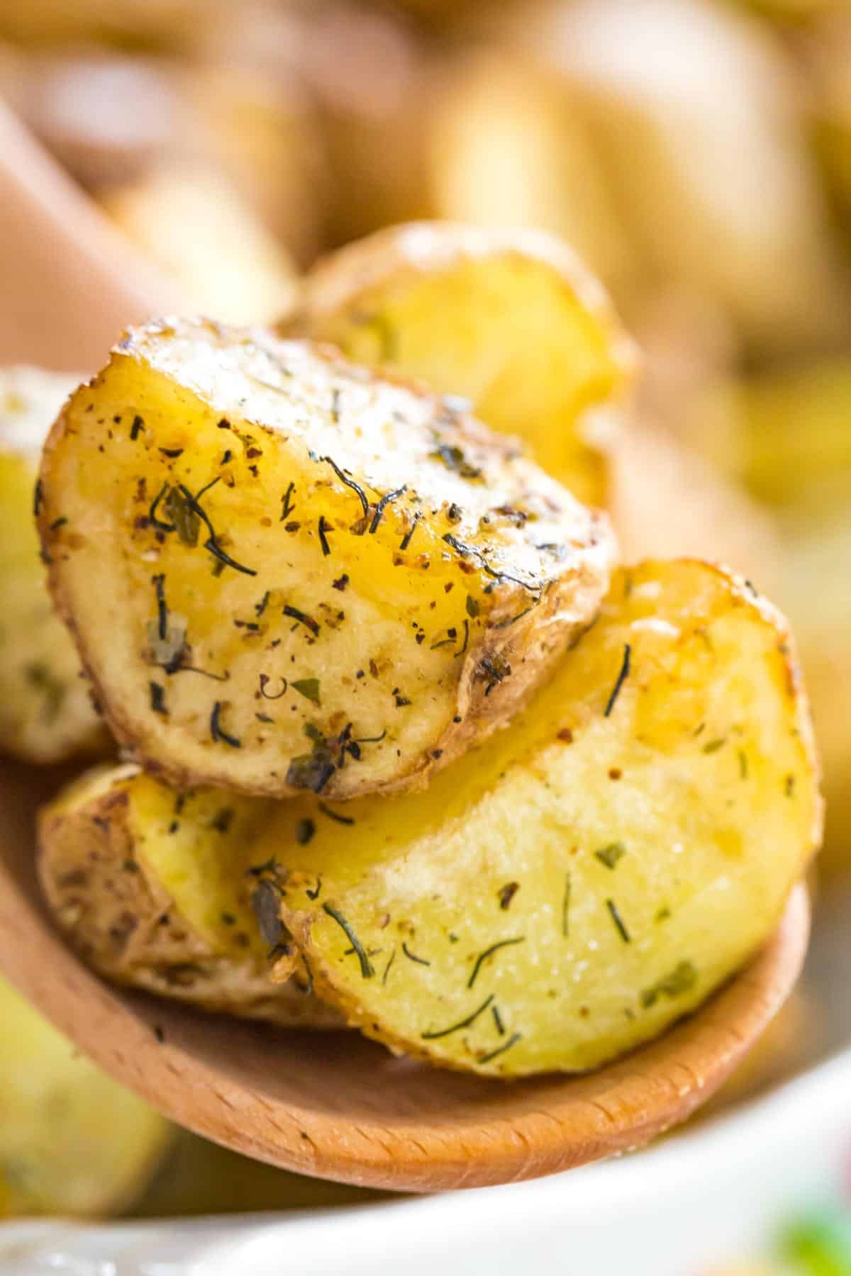 Air Fryer Ranch Potatoes | Cupcakes & Kale Chips