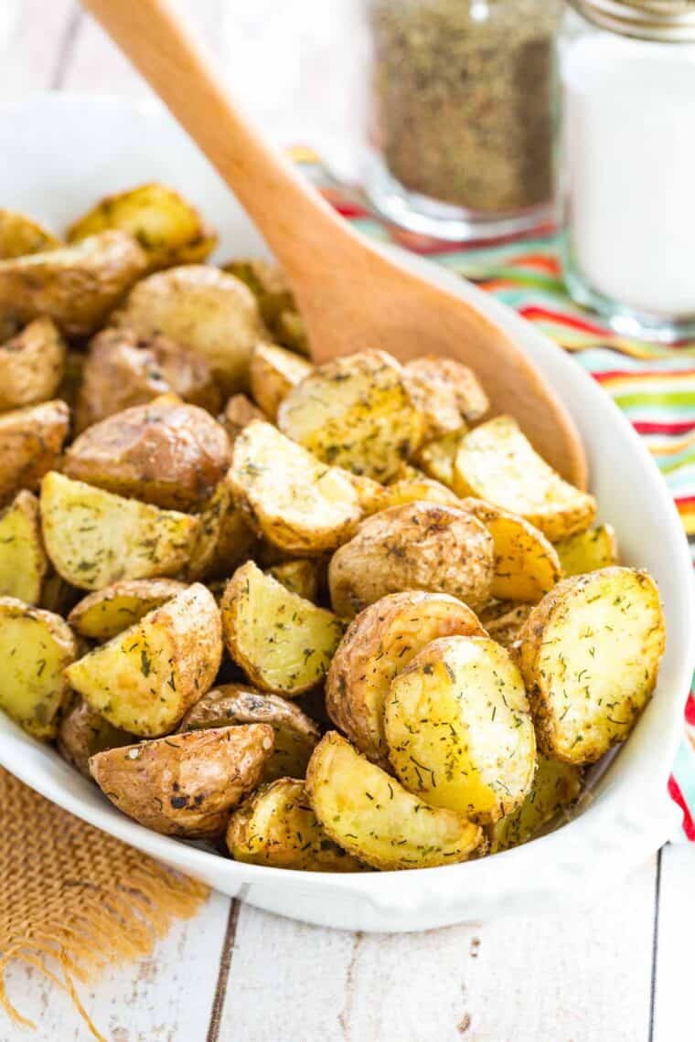 Air Fryer Ranch Potatoes Cupcakes And Kale Chips 