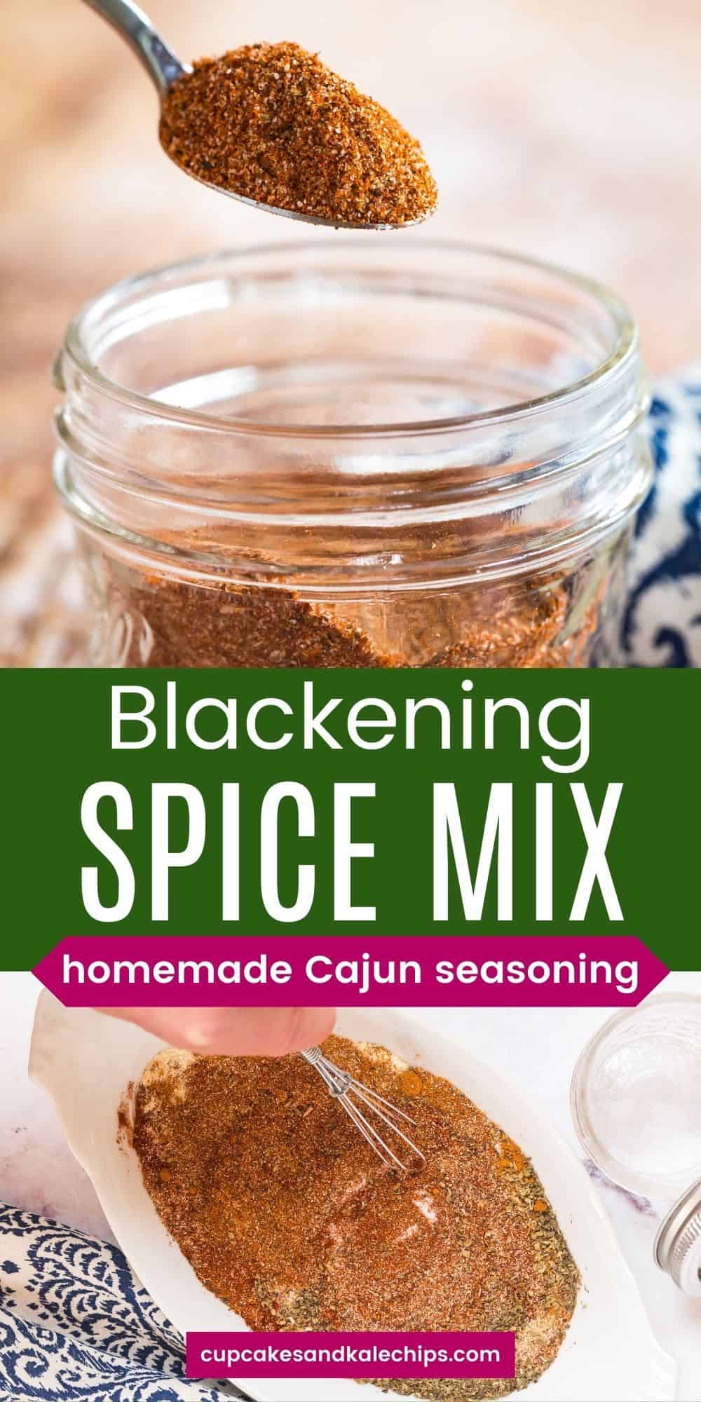 Homemade Blackened Seasoning | Cupcakes & Kale Chips