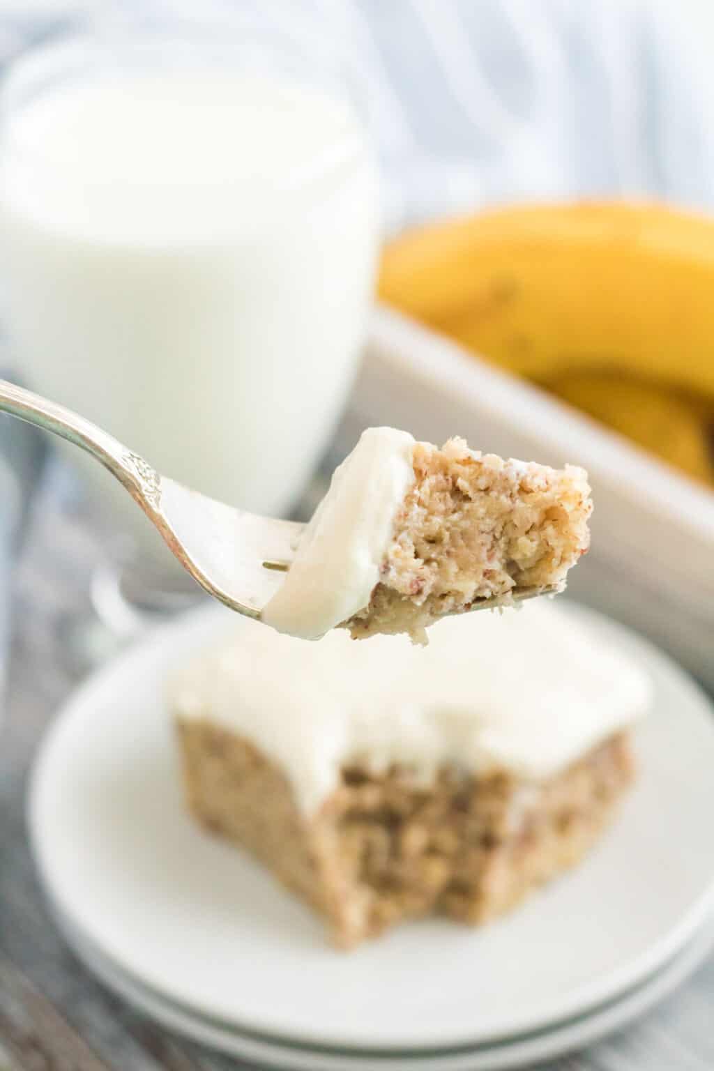 Easy Gluten-Free Banana Snack Cake | Cupcakes & Kale Chips