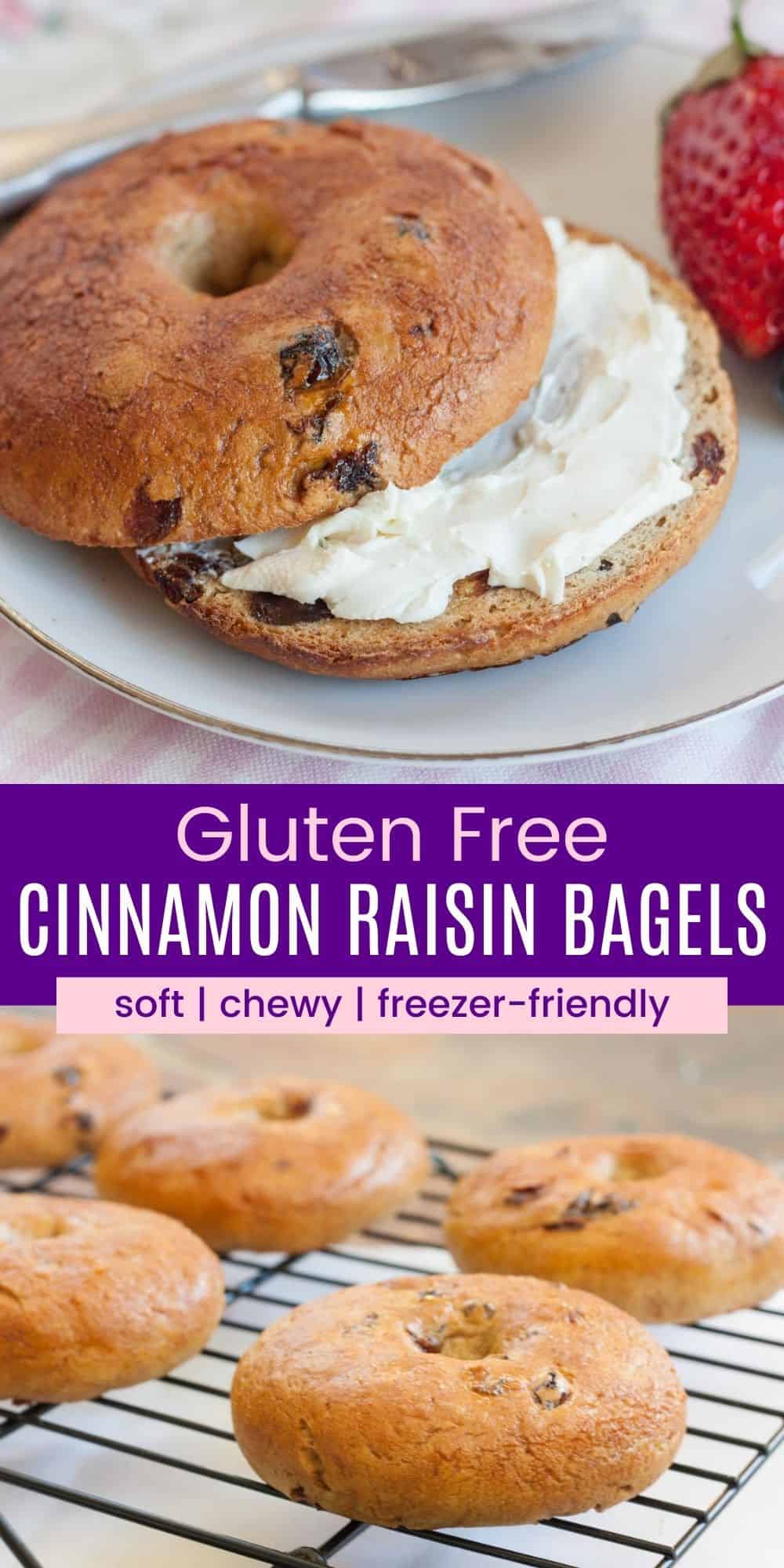 Easy GlutenFree Cinnamon Raisin Bagels Cupcakes & Kale Chips