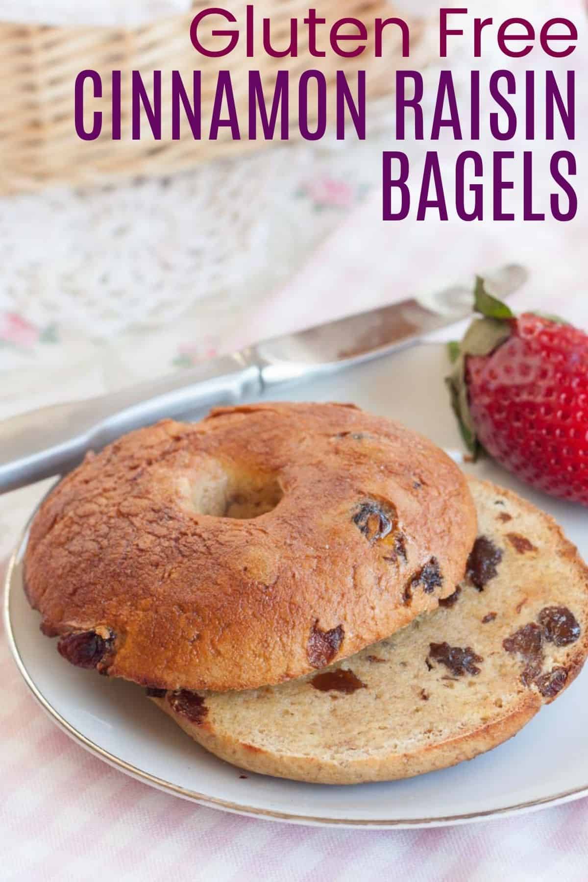 Easy GlutenFree Cinnamon Raisin Bagels Cupcakes & Kale Chips