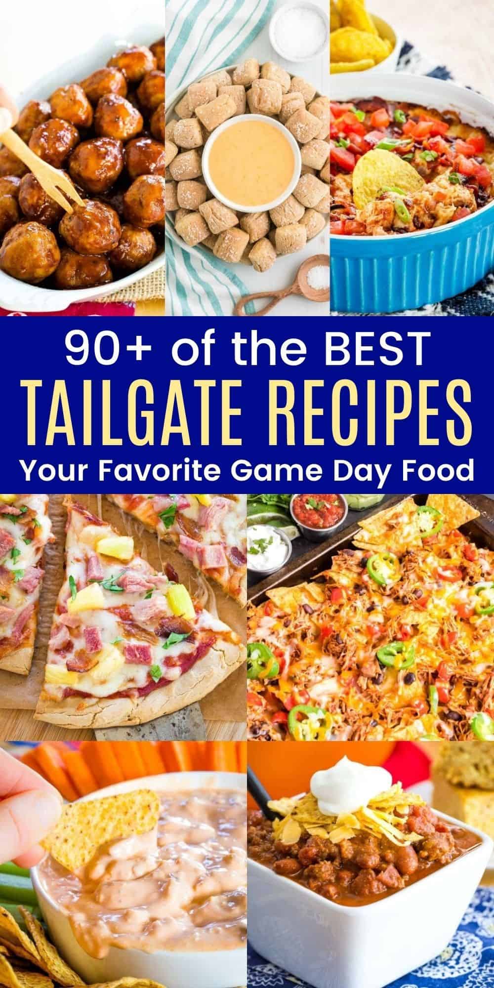 90+ Tailgate Food Recipes for Game Day! | Cupcakes & Kale Chips