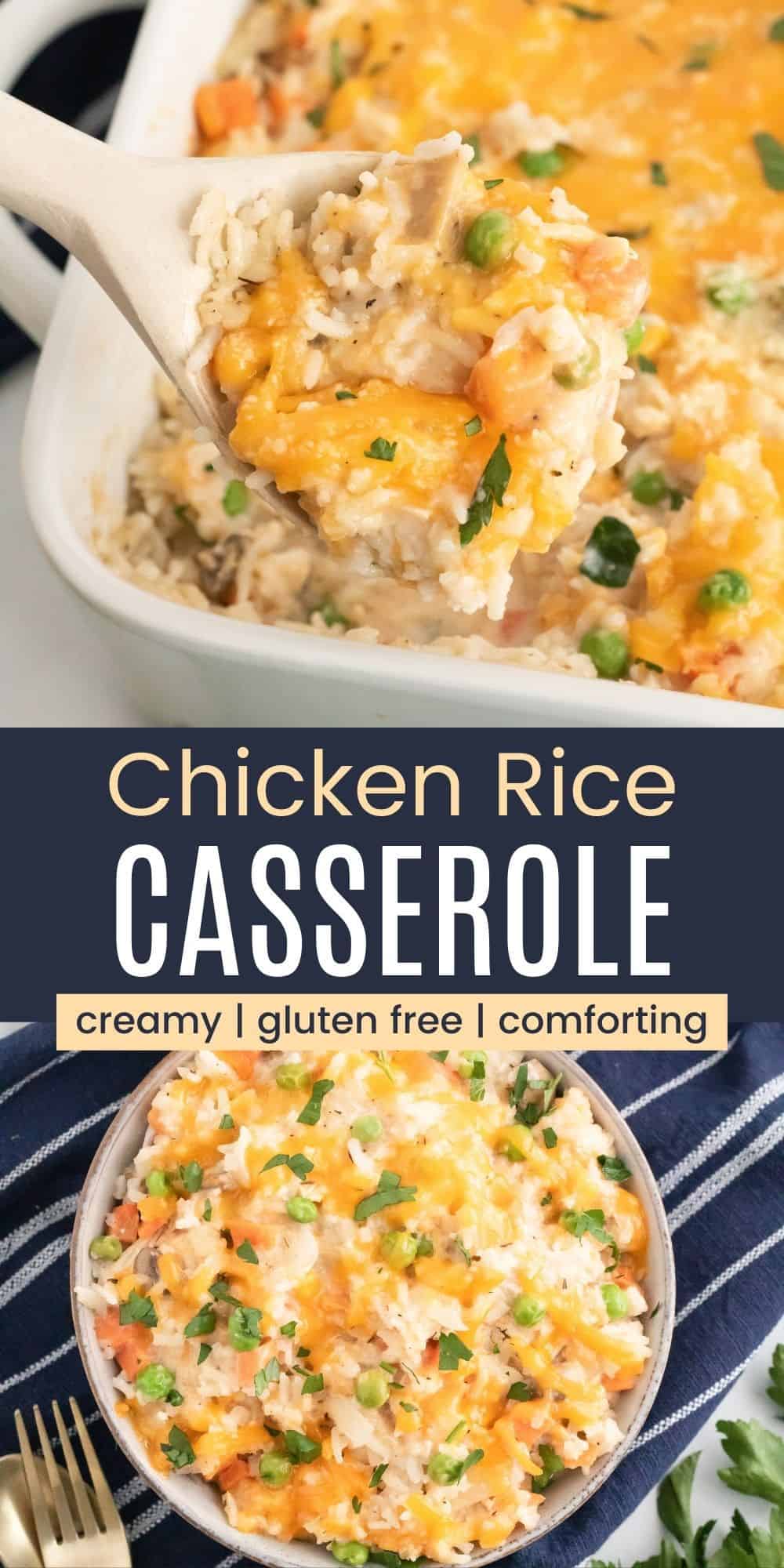 Gluten-Free Chicken Rice Casserole | Cupcakes & Kale Chips