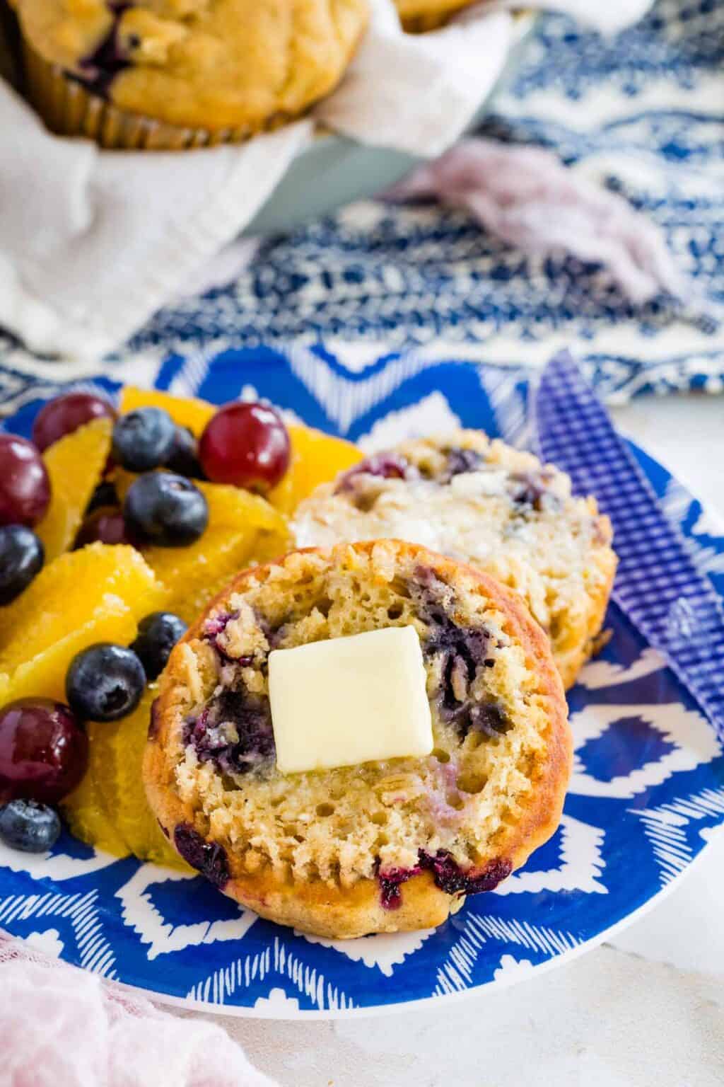 Gluten-Free Banana Blueberry Muffins | Cupcakes & Kale Chips