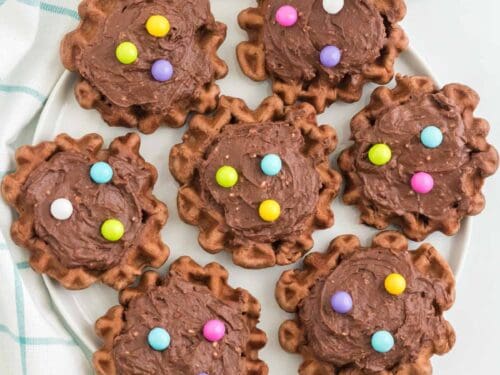 chocolate waffle cookie recipe