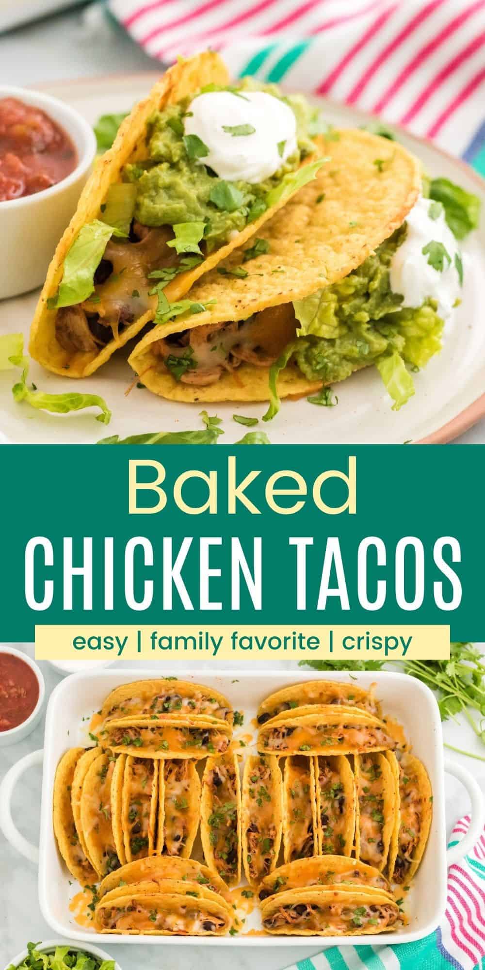 Baked Chicken Tacos | Cupcakes & Kale Chips