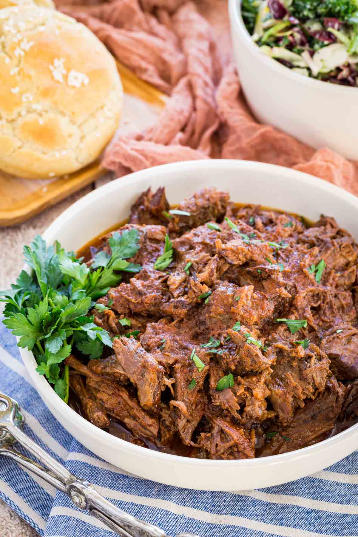 Bbq pulled beef crock pot best sale